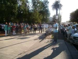 La Seccional Victoria convocó a una movilización y asamblea abierta frente a la Dirección Departamental.