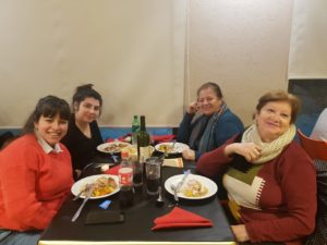 Cenas y almuerzos, un momento para compartir. 