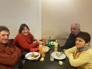 Cenas y almuerzos, un momento para compartir. 