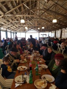 Asado con música en vivo en Rancho Clima.