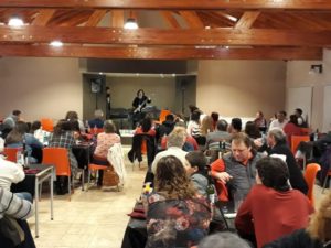 Asado con música en vivo en Rancho Clima.